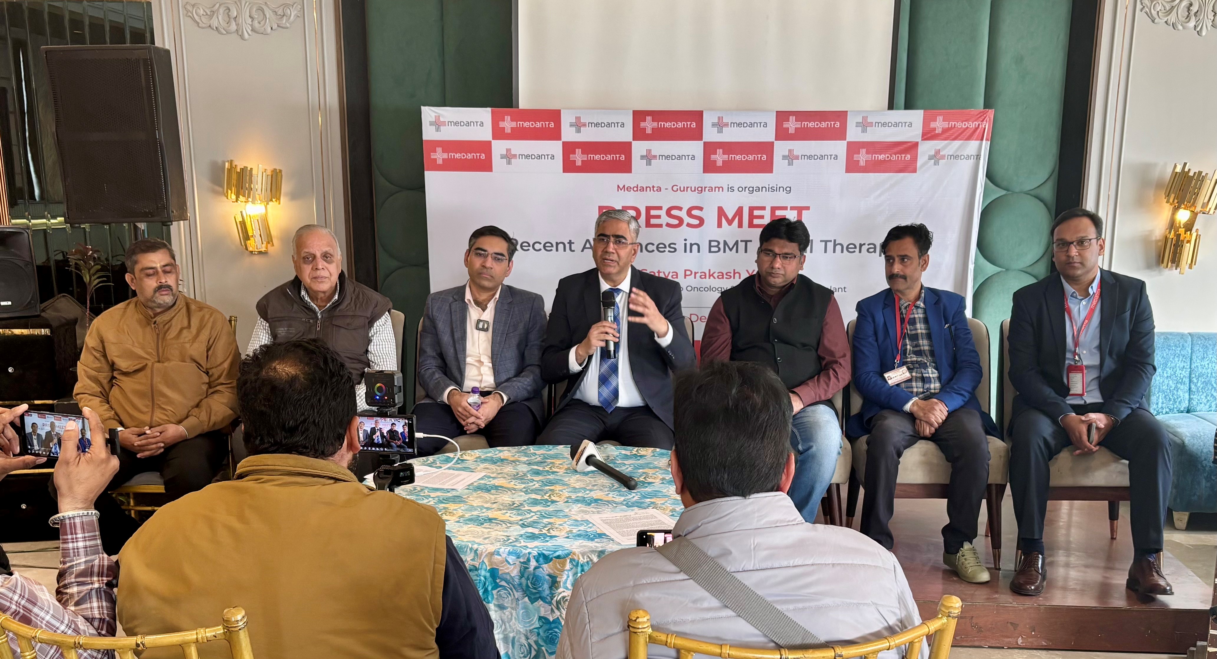 Dr SP Yadav, Dr Satya Prakash Yadav, BMT, Bone Marrow Transplant, CAR T-cell therapy, car t cell therapy, lukemia, blood cancer, thalassemia, targetted therapy,  bone marrow failure, stem cell donation, Dr.  Satya Prakash Yadav, Director of Paediatric Hemato Oncology, Medanta Gurugram