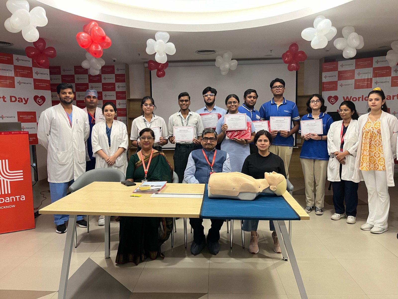 Medanta Hospital Empowers Students as Heart Health Ambassadors on World Heart Day